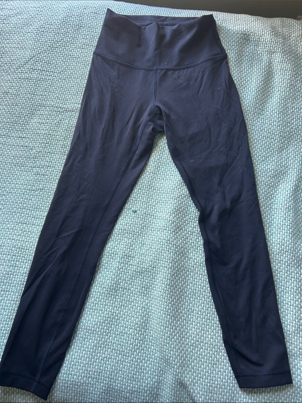Buttery Soft High-Waist Navy Leggings